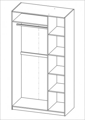 Шкаф ПЕГАС трехдверный, цвет Дуб Сонома в Тюмени - tumen.ok-mebel.com | фото