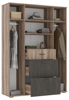 Шкаф платяной Паркинс в Тюмени - tumen.ok-mebel.com | фото 2