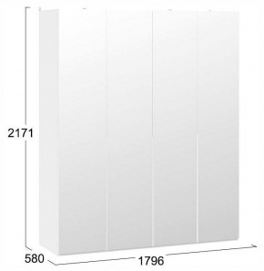 Шкаф платяной Порто СМ-393.07.109 в Тюмени - tumen.ok-mebel.com | фото 3