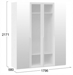Шкаф платяной Порто СМ-393.07.115 в Тюмени - tumen.ok-mebel.com | фото 4
