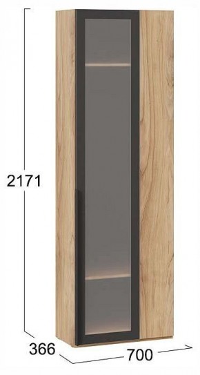 Шкаф платяной Порто СМ-393.07.233 в Тюмени - tumen.ok-mebel.com | фото 3