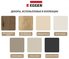 Шкаф распашной серия «ЗЕВС» (PL3/С1/PL2) Серый камень/Небраска натуральный в Тюмени - tumen.ok-mebel.com | фото 3