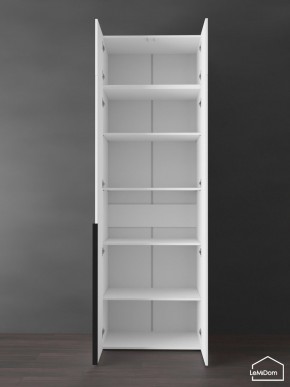 Шкаф с антресолью Linnea MHR-2A-2 2450х800х510 (Белый-М 11.1.2) в Тюмени - tumen.ok-mebel.com | фото 4