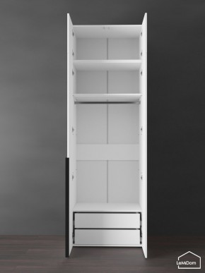 Шкаф с антресолью Linnea MHR-2A-3 2450х800х510 (Белый-М 11.1.2) в Тюмени - tumen.ok-mebel.com | фото 6