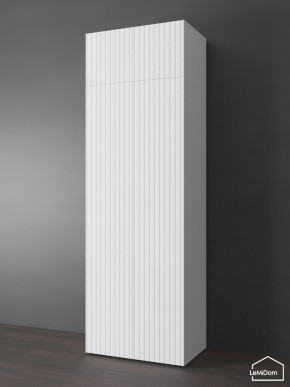 Шкаф с антресолью Linnea MHR-2POA-1 2450х800х510 (Белый-М 11.1.2) в Тюмени - tumen.ok-mebel.com | фото