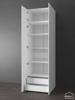Шкаф с антресолью Linnea MHR-2POA-4 2450х800х510 (Белый-М 11.1.2) в Тюмени - tumen.ok-mebel.com | фото 5