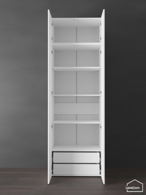Шкаф с антресолью Linnea MHR-2POA-4 2450х800х510 (Белый-М 11.1.2) в Тюмени - tumen.ok-mebel.com | фото 6
