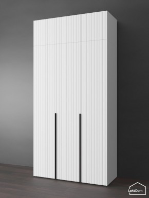 Шкаф с антресолью Linnea MHR-3A-1 2450х1200х510 (Белый-М 11.1.2) в Тюмени - tumen.ok-mebel.com | фото