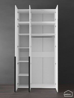 Шкаф с антресолью Linnea MHR-3A-1 2450х1200х510 (Белый-М 11.1.2) в Тюмени - tumen.ok-mebel.com | фото 5