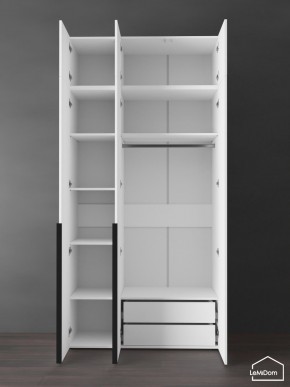 Шкаф с антресолью Linnea MHR-3A-2 2450х1200х510 (Белый-М 11.1.2) в Тюмени - tumen.ok-mebel.com | фото 6
