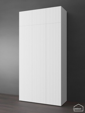 Шкаф с антресолью Linnea MHR-3POA-1 2450х1200х510 (Белый-М 11.1.2) в Тюмени - tumen.ok-mebel.com | фото