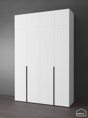 Шкаф с антресолью Linnea MHR-4A-2 2450х1600х510 (Белый-М 11.1.2) в Тюмени - tumen.ok-mebel.com | фото