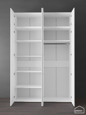 Шкаф с антресолью Linnea MHR-4POA-1 2450х1600х510 (Белый-М 11.1.2) в Тюмени - tumen.ok-mebel.com | фото 4