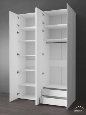 Шкаф с антресолью Linnea MHR-4POA-2 2450х1600х510 (Белый-М 11.1.1) в Тюмени - tumen.ok-mebel.com | фото 6