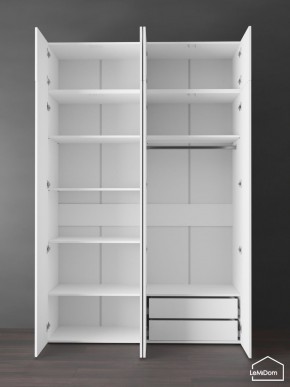 Шкаф с антресолью Linnea MHR-4POA-2 2450х1600х510 (Белый-М 11.1.2) в Тюмени - tumen.ok-mebel.com | фото 5
