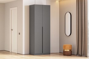 Шкаф ШК-5 + 2 полки (800) Графит серый в Тюмени - tumen.ok-mebel.com | фото 2