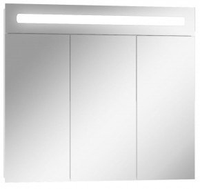 Шкаф-зеркало Аврора 80 с подсветкой LED Домино (DV8009HZ) в Тюмени - tumen.ok-mebel.com | фото 1