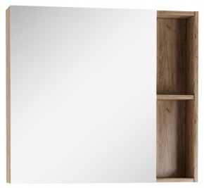 Шкаф-зеркало Craft 80 левый/правый Домино (DCr2204HZ) в Тюмени - tumen.ok-mebel.com | фото