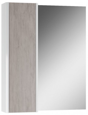 Шкаф-зеркало Uno 60 Дуб серый левый/правый Домино (DU1503HZ) в Тюмени - tumen.ok-mebel.com | фото 2