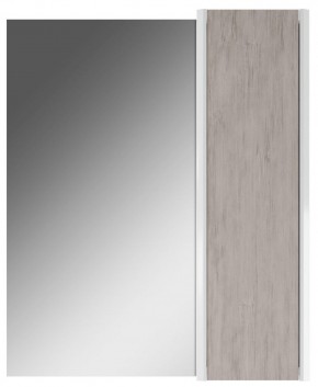 Шкаф-зеркало Uno 60 Дуб серый левый/правый Домино (DU1503HZ) в Тюмени - tumen.ok-mebel.com | фото 5