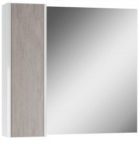 Шкаф-зеркало Uno 80 Дуб серый левый/правый Домино (DU1504HZ) в Тюмени - tumen.ok-mebel.com | фото 6