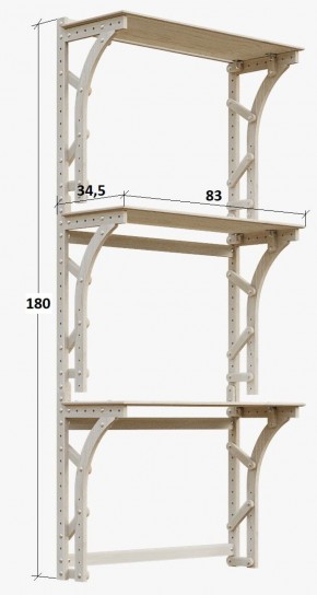 Система  хранения  Конструктор Арт. СХ3-1 в Тюмени - tumen.ok-mebel.com | фото 2