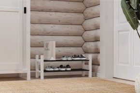 Скамья 85х37 Кантри для обуви белая в Тюмени - tumen.ok-mebel.com | фото 4