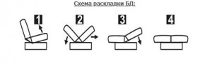 СОФИЯ ЛЮКС Диван БД (пруж.блок) в Тюмени - tumen.ok-mebel.com | фото 6