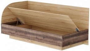 СОНАТА КРС- 900 Кровать (софа) с ПМ (дуб сонома/дуб сакраменто) в Тюмени - tumen.ok-mebel.com | фото 2
