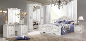 Спальня Грация (комплект 4 дв.) белый/серебро в Тюмени - tumen.ok-mebel.com | фото 1