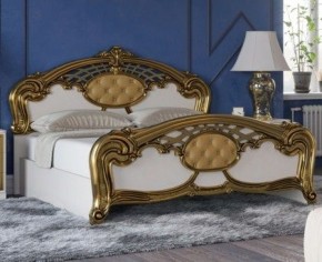 Спальня Ольга (комплект 4 дв.) беж/золото в Тюмени - tumen.ok-mebel.com | фото 4