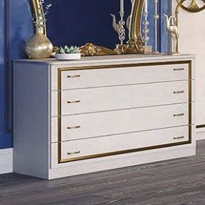 Спальня Ольга (комплект 4 дв.) беж/золото в Тюмени - tumen.ok-mebel.com | фото 7