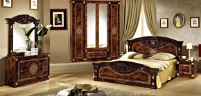 Спальня Рома (комплект 4 дв.) орех в Тюмени - tumen.ok-mebel.com | фото 1