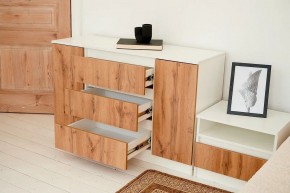 Спальный гарнитур Парус (Белый/Вотан) 1400 (Вариант-1) в Тюмени - tumen.ok-mebel.com | фото 13