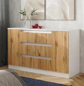 Спальный гарнитур Парус (Белый/Вотан) 1400 (Вариант-1) в Тюмени - tumen.ok-mebel.com | фото 14