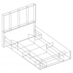 Спальный гарнитур "Сандра" (модульный) в Тюмени - tumen.ok-mebel.com | фото 4