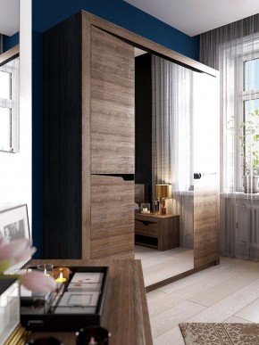Спальный гарнитур  Соренто (Дуб стирлинг) в Тюмени - tumen.ok-mebel.com | фото 2
