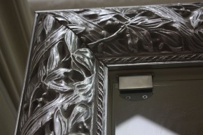 Спальный гарнитур Тиффани Premium черная/серебро в Тюмени - tumen.ok-mebel.com | фото 4