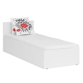 Стандарт Кровать 0800, цвет белый, ШхГхВ 83,5х203,5х70 см., сп.м. 800х2000 мм., без матраса, основание есть в Тюмени - tumen.ok-mebel.com | фото 1