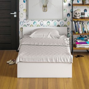 Стандарт Кровать 1200, цвет белый, ШхГхВ 123,5х203,5х70 см., сп.м. 1200х2000 мм., без матраса, основание есть в Тюмени - tumen.ok-mebel.com | фото 5