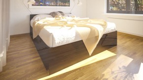Стандарт Кровать 1600, цвет венге, ШхГхВ 163,5х203,5х70 см., сп.м. 1600х2000 мм., без матраса, основание есть в Тюмени - tumen.ok-mebel.com | фото 6