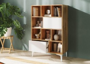 Стеллаж Арбат (белый) в Тюмени - tumen.ok-mebel.com | фото 3