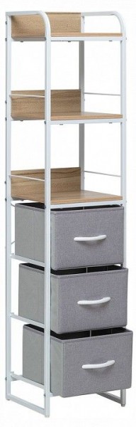Стеллаж комбинированный Ноа в Тюмени - tumen.ok-mebel.com | фото 4