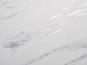 Стол BELLUNO 160 MARBLES KL-99 Белый мрамор матовый, итальянская керамика/ белый каркас, ®DISAUR в Тюмени - tumen.ok-mebel.com | фото 9