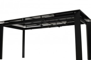 Стол CORNER 120 MATTE STATUARIO Белый мрамор матовый керамика, стекло/ черный каркас, ®DISAUR в Тюмени - tumen.ok-mebel.com | фото 9