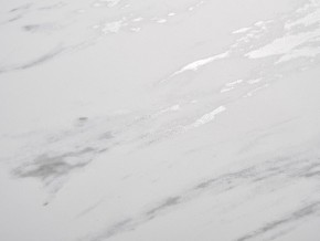Стол CREMONA 140 KL-99 Белый мрамор матовый, итальянская керамика / черный каркас, ®DISAUR в Тюмени - tumen.ok-mebel.com | фото 2