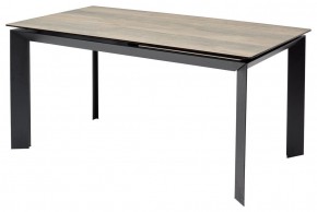 Стол CREMONA 180 KL-61 Под дерево, итальянская керамика / черный каркас, ®DISAUR в Тюмени - tumen.ok-mebel.com | фото 5