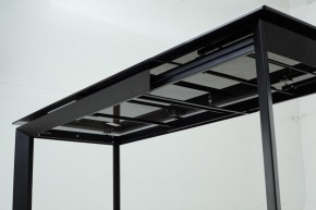 Стол CREMONA 180 KL-99 Белый мрамор матовый, итальянская керамика / черный каркас, ®DISAUR в Тюмени - tumen.ok-mebel.com | фото 13