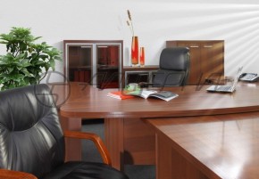 Стол для руководителя (правый/левый) "Лауреат" Л.У-23 в Тюмени - tumen.ok-mebel.com | фото 2