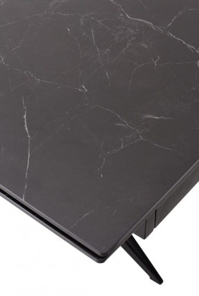 Стол FORIO 160 MATT BLACK MARBLE SOLID CERAMIC / BLACK, ®DISAUR в Тюмени - tumen.ok-mebel.com | фото 9